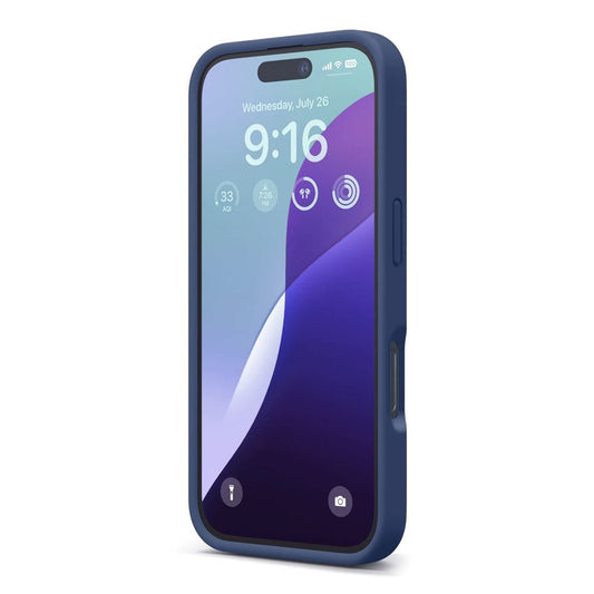 iPhone 16 Pro Mobilskal Silikon Rvelon - Blå image 2