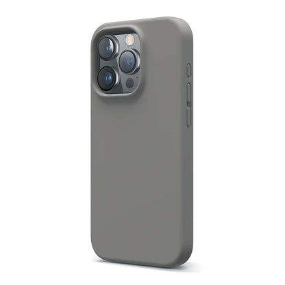 iPhone 16 Pro Mobilskal Silikon Magnet Rvelon - Grå image 3