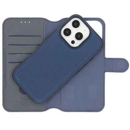 iPhone 16 Pro Max Plånboksfodral Magnet Rvelon - Blå image 3