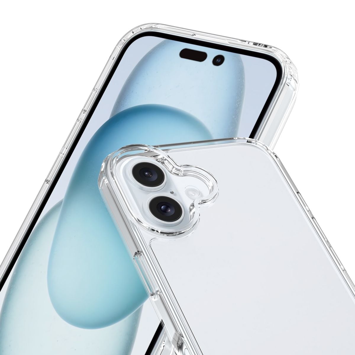 iPhone 16 Mobilskal Stöttåligt Rvelon - Transparent image 2