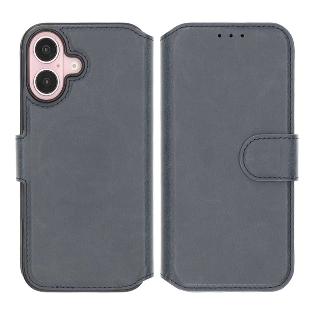 iPhone 16 Plånboksfodral Rvelon - Blå image 1