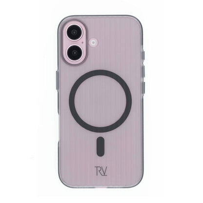 iPhone 16 Mobilskal Korrugerad Magsafe Rvelon - Grå image 2