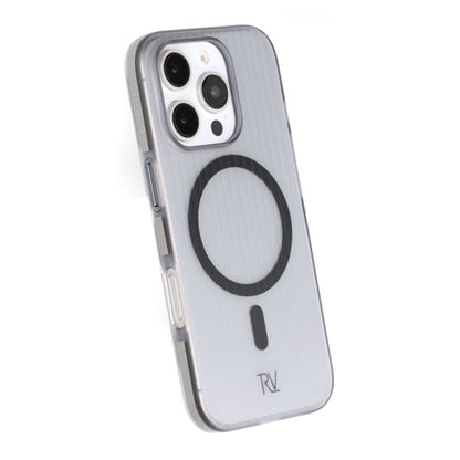 iPhone 16 Pro Mobilskal Korrugerad Magsafe Rvelon - Grå image 4