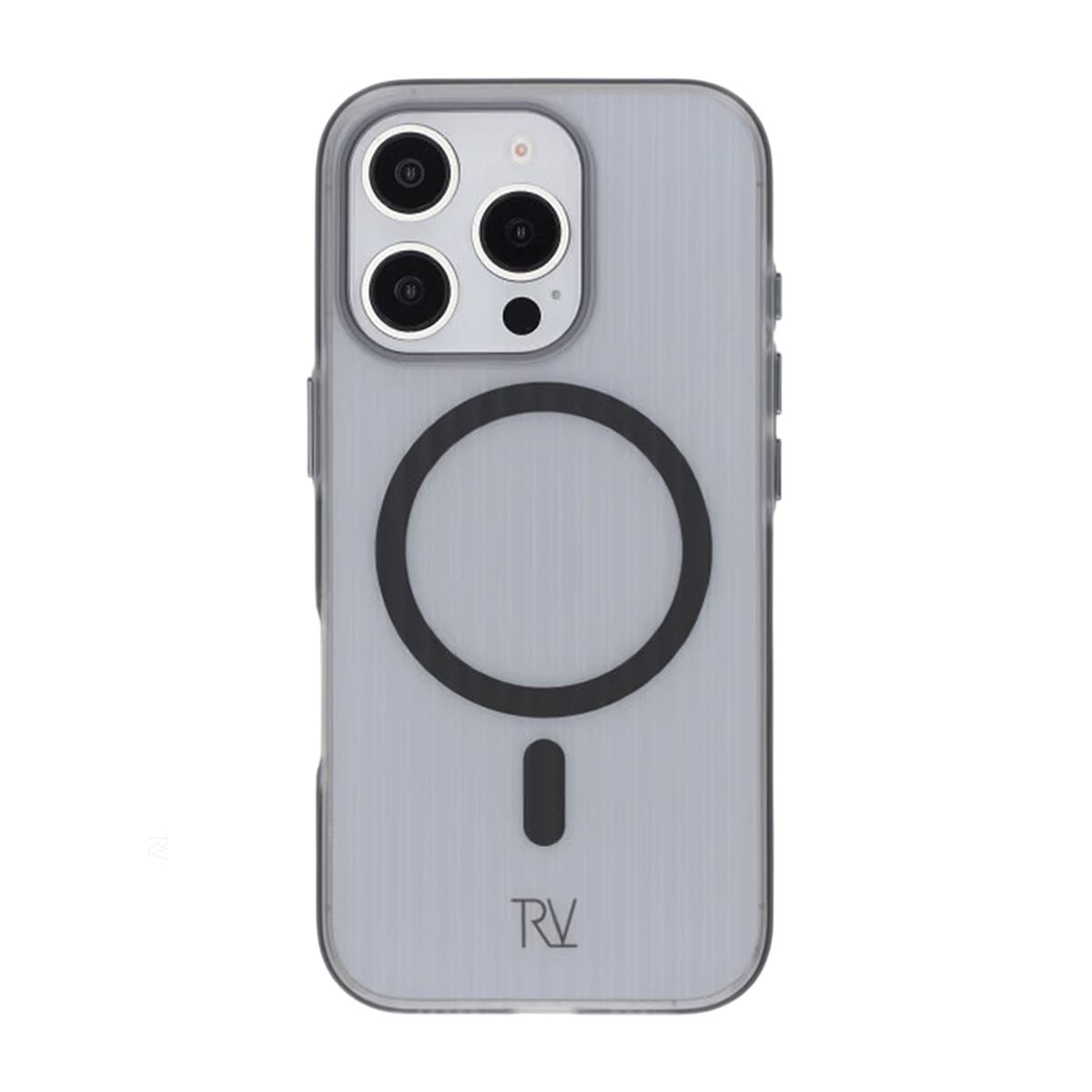 iPhone 16 Pro Max Mobilskal Korrugerad Magsafe Rvelon - Svart image 2