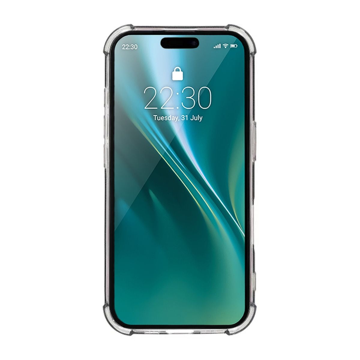 iPhone 16 Mobilskal Stöttåligt med Korthållare - Svart image 2