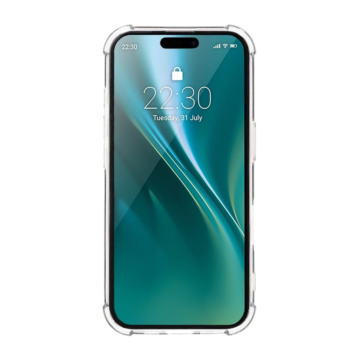 iPhone 16 Pro Mobilskal Stöttåligt med Korthållare - Transparent image 2