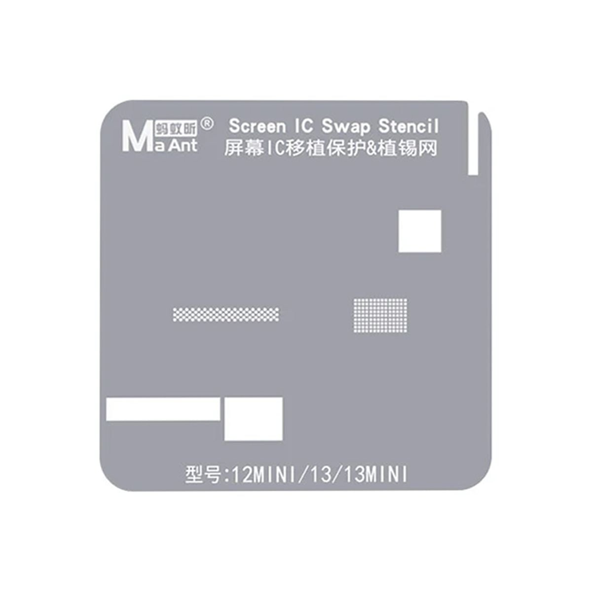 MaAnt Screen IC Polering Stencils för iPhone 11-15 Pro Max image 3