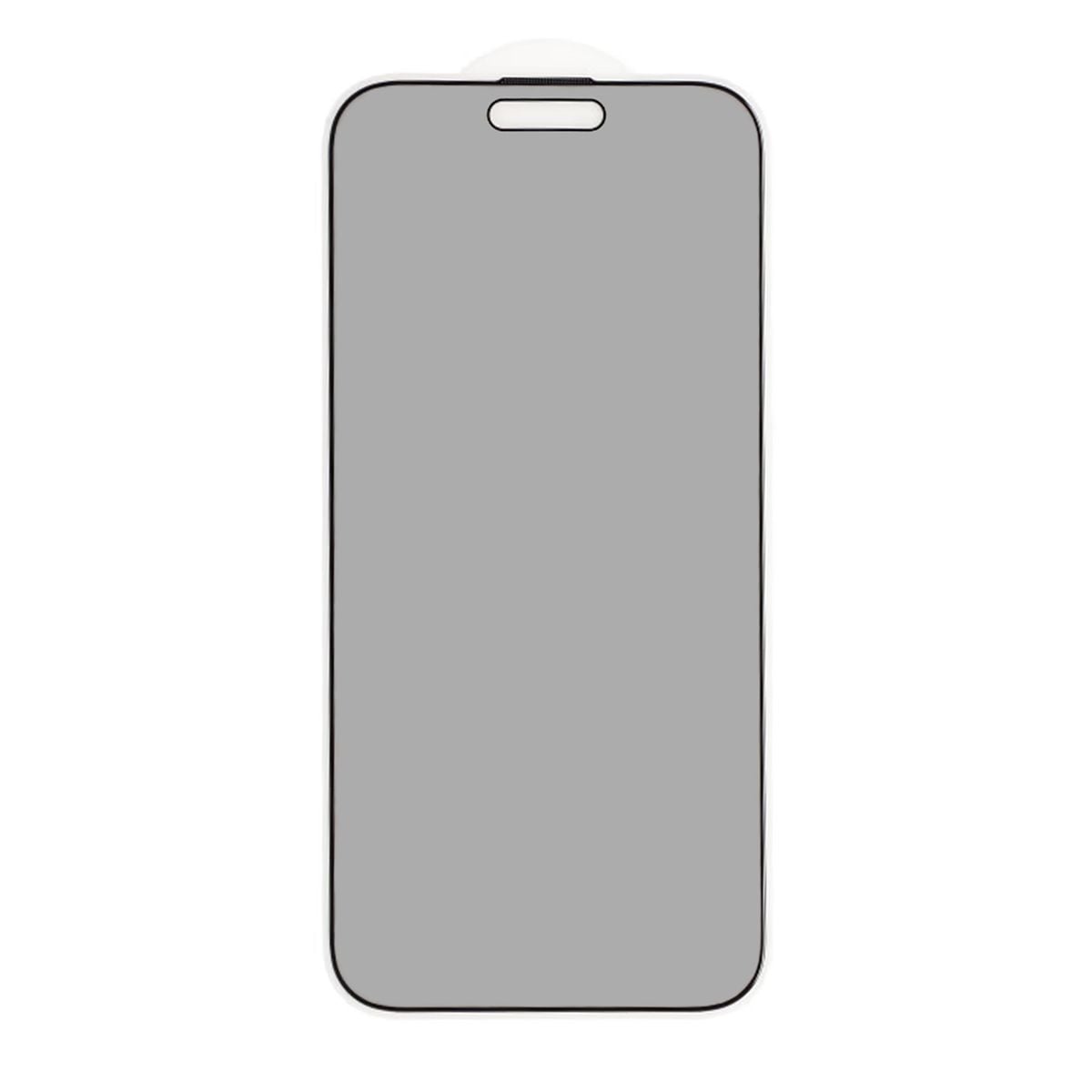 Skärmskydd iPhone 16 Pro/17 Privacy Härdat Glas - Svart (bulk) image 2
