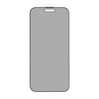 Skärmskydd iPhone 16 Pro/17 Privacy Härdat Glas - Svart (bulk) image 2