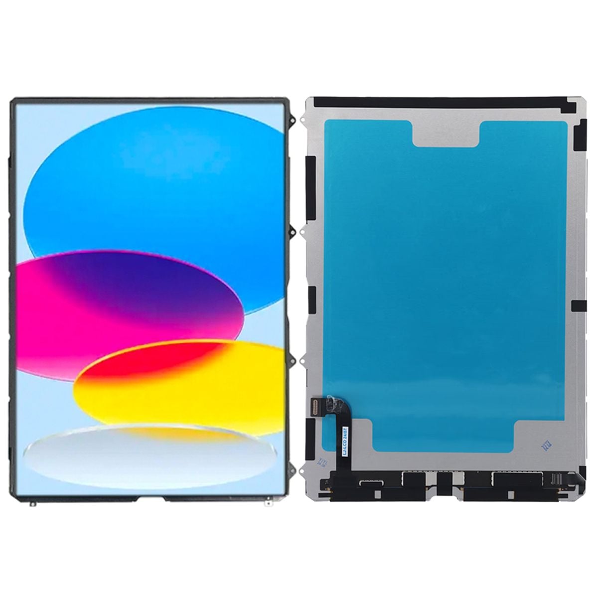 iPad 10 2022 Skärm med LCD Display FOG - Svart image 1
