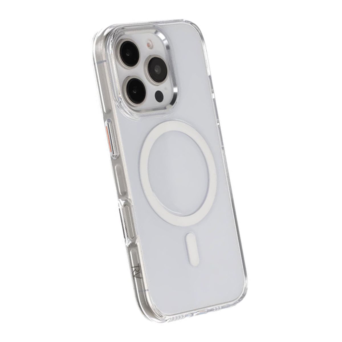 iPhone 16 Pro Mobilskal TPU med Magnet Rvelon - Transparent image 4