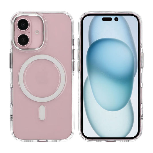 iPhone 16 Mobilskal TPU med Magnet Rvelon - Transparent image 1