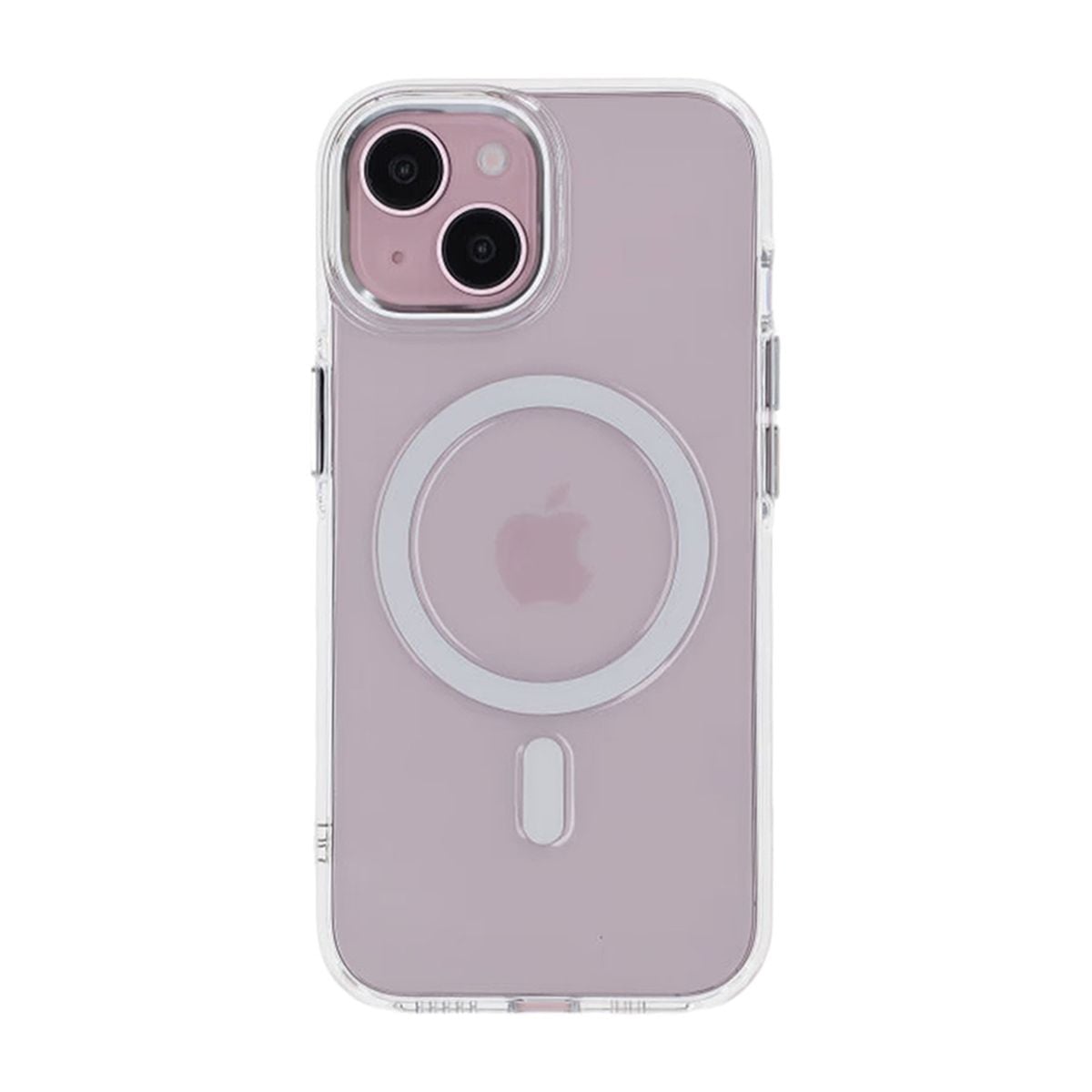 iPhone 15 Mobilskal TPU med Magnet Rvelon - Transparent image 3
