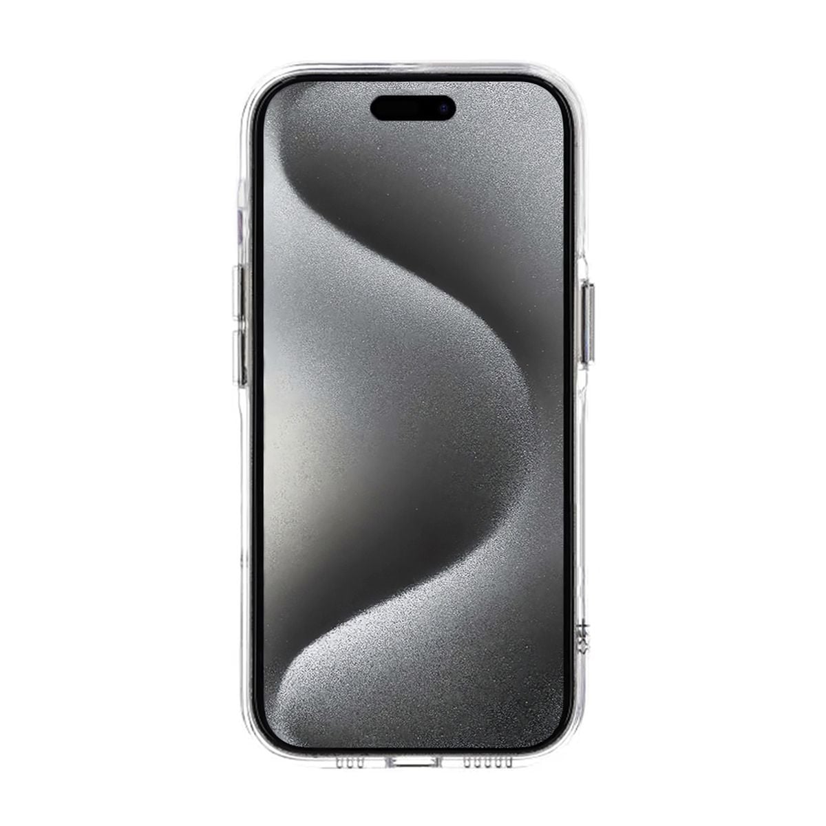 iPhone 14 Pro Mobilskal TPU med Magnet Rvelon - Transparent image 2