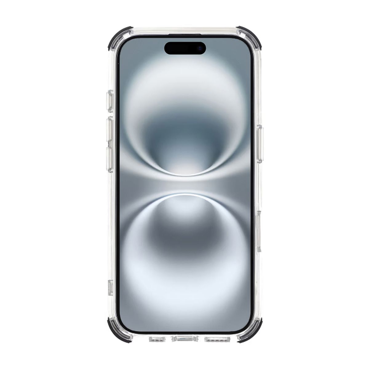 iPhone 16 Pro Max Rvelon Mobilskal Magnet med Kantskydd - Grå image 2