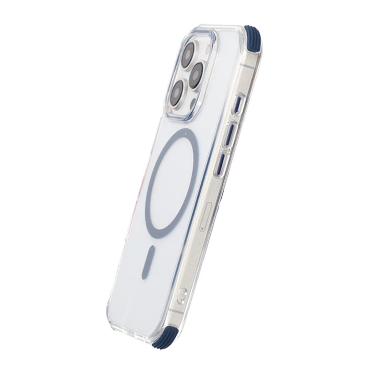 iPhone 16 Pro Rvelon Mobilskal Magnet med Kantskydd - Blå image 5