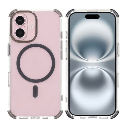 iPhone 16 Rvelon Mobilskal Magnet med Kantskydd - Grå image 1