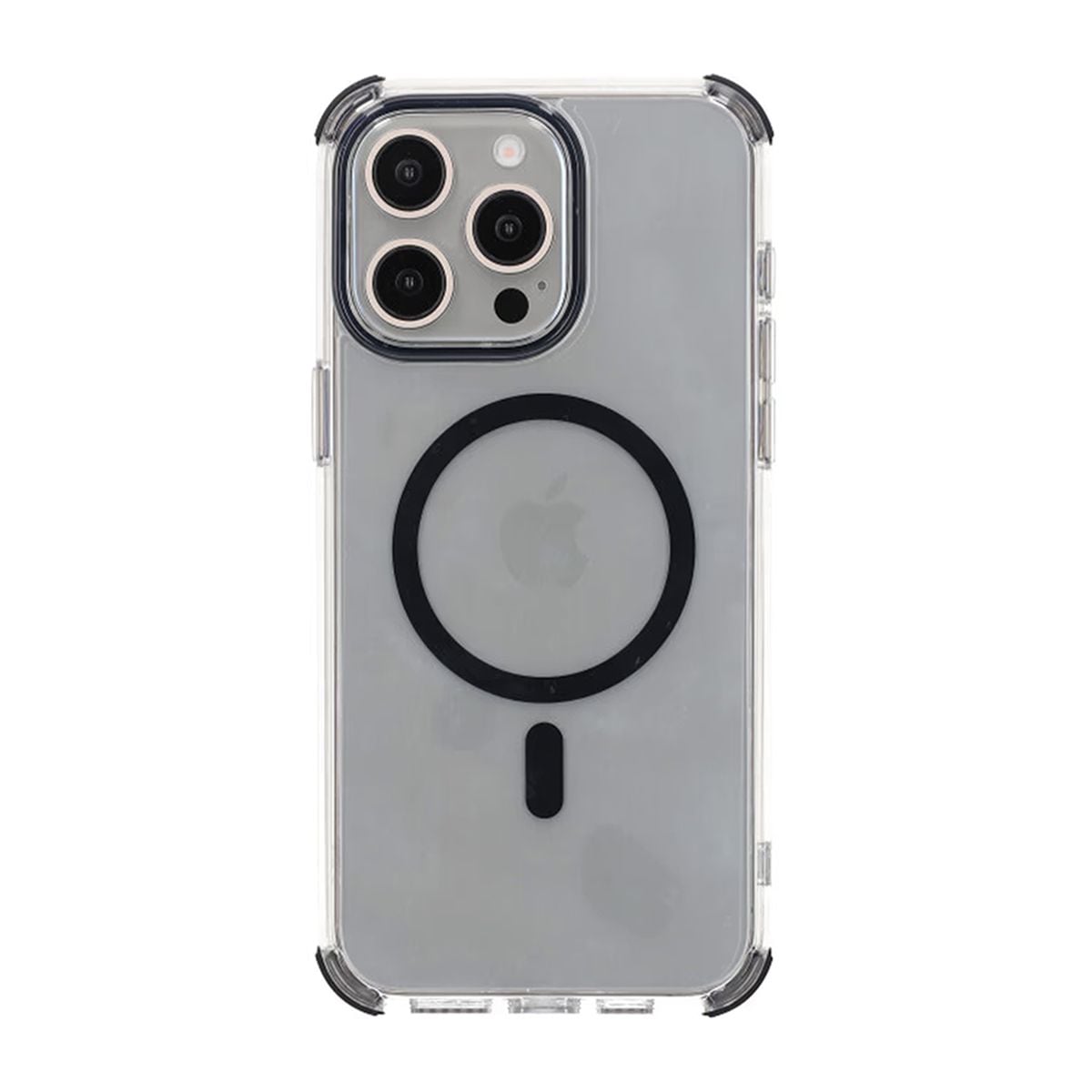 iPhone 15 Pro Max Rvelon Mobilskal Magnet med Kantskydd - Svart image 3