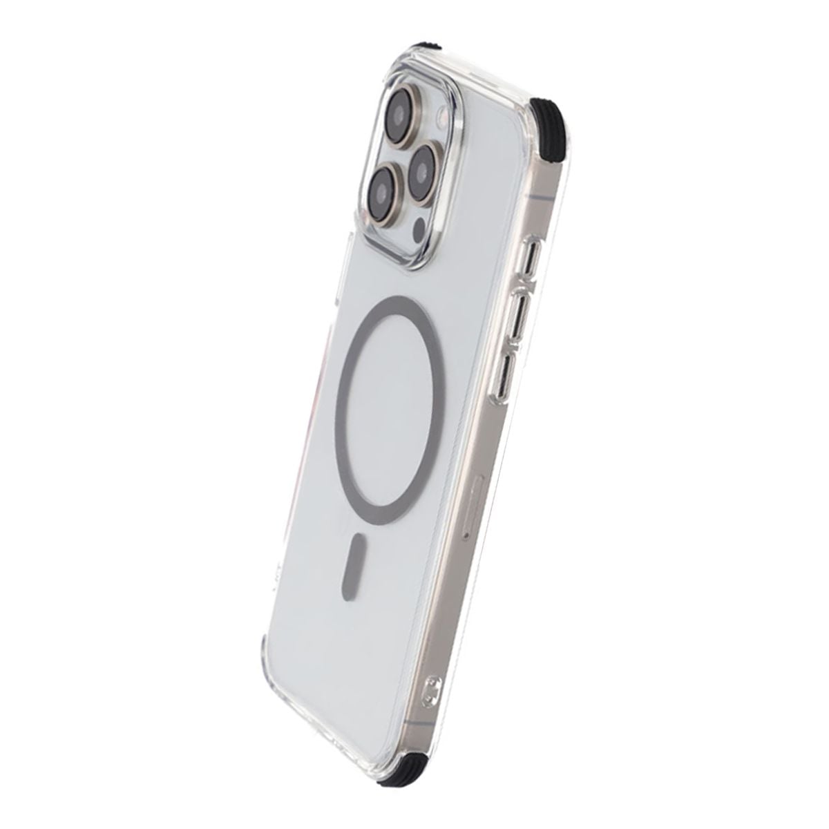 iPhone 15 Pro Max Rvelon Mobilskal Magnet med Kantskydd - Svart image 5