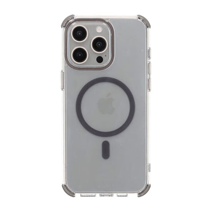 iPhone 15 Pro Max Rvelon Mobilskal Magnet med Kantskydd - Grå image 3