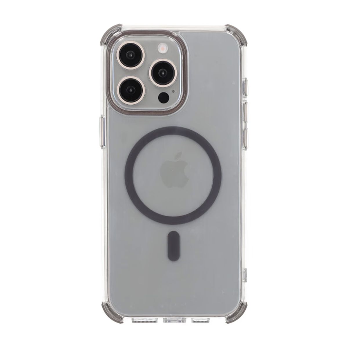 iPhone 15 Pro Rvelon Mobilskal Magnet med Kantskydd - Grå image 3