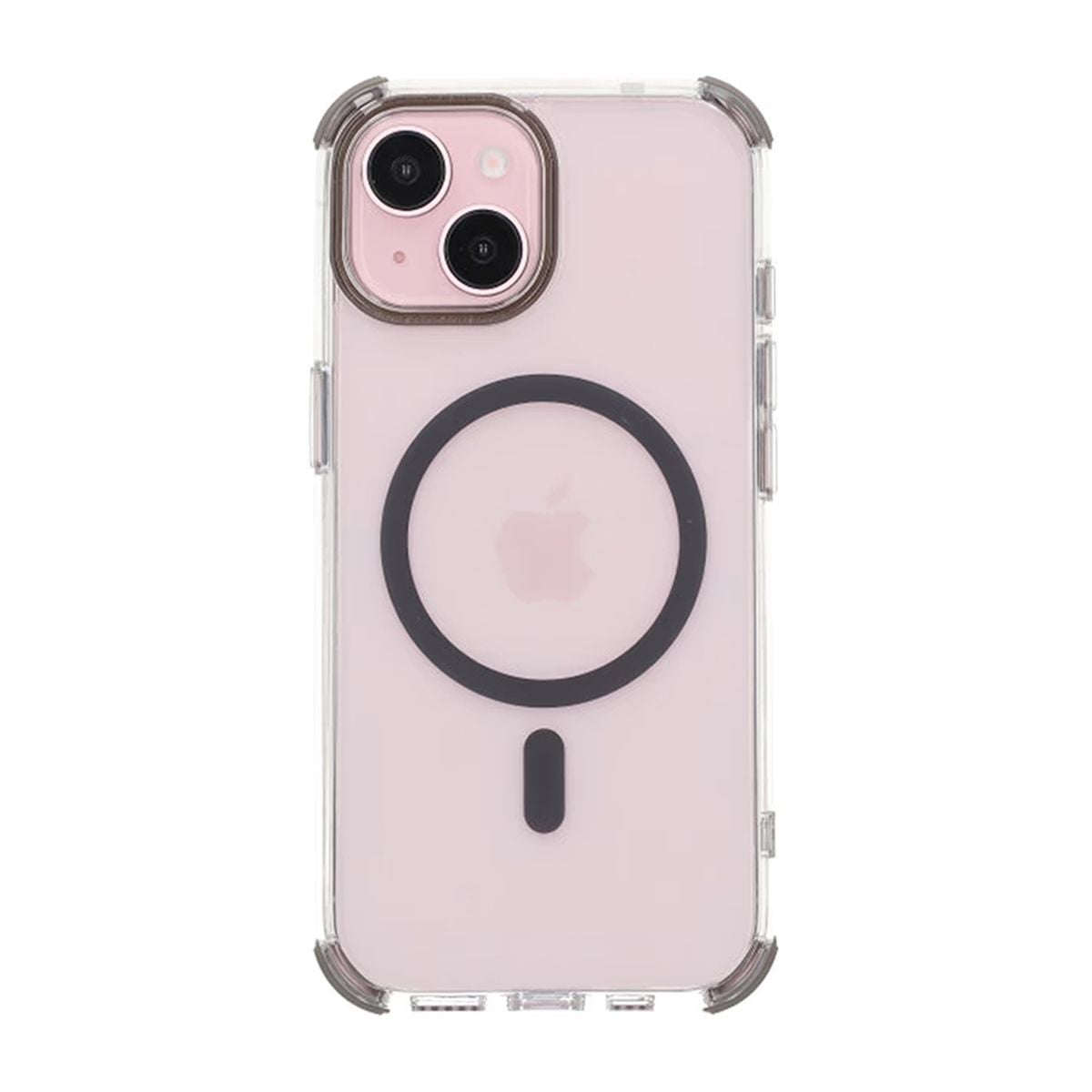 iPhone 15 Rvelon Mobilskal Magnet med Kantskydd - Grå image 3