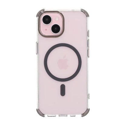 iPhone 15 Rvelon Mobilskal Magnet med Kantskydd - Grå image 3