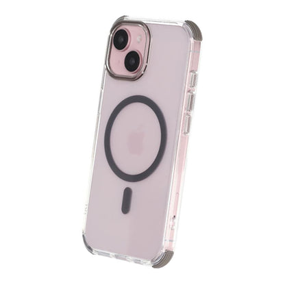 iPhone 15 Rvelon Mobilskal Magnet med Kantskydd - Grå image 5
