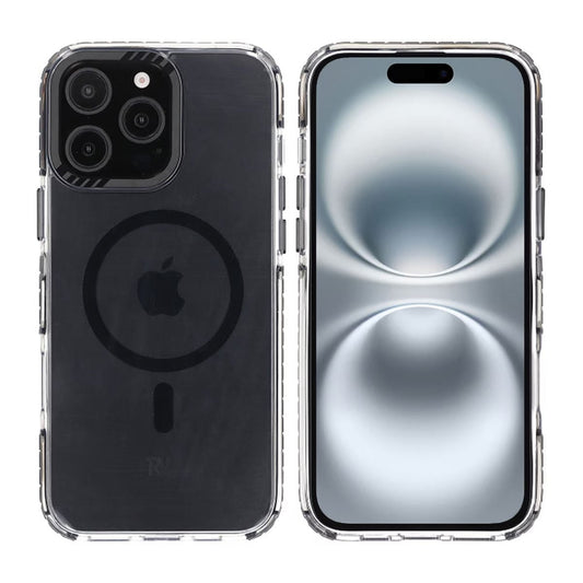 iPhone 16 Pro Max Rvelon Mobilskal Magnet Förstärkt - Svart image 1