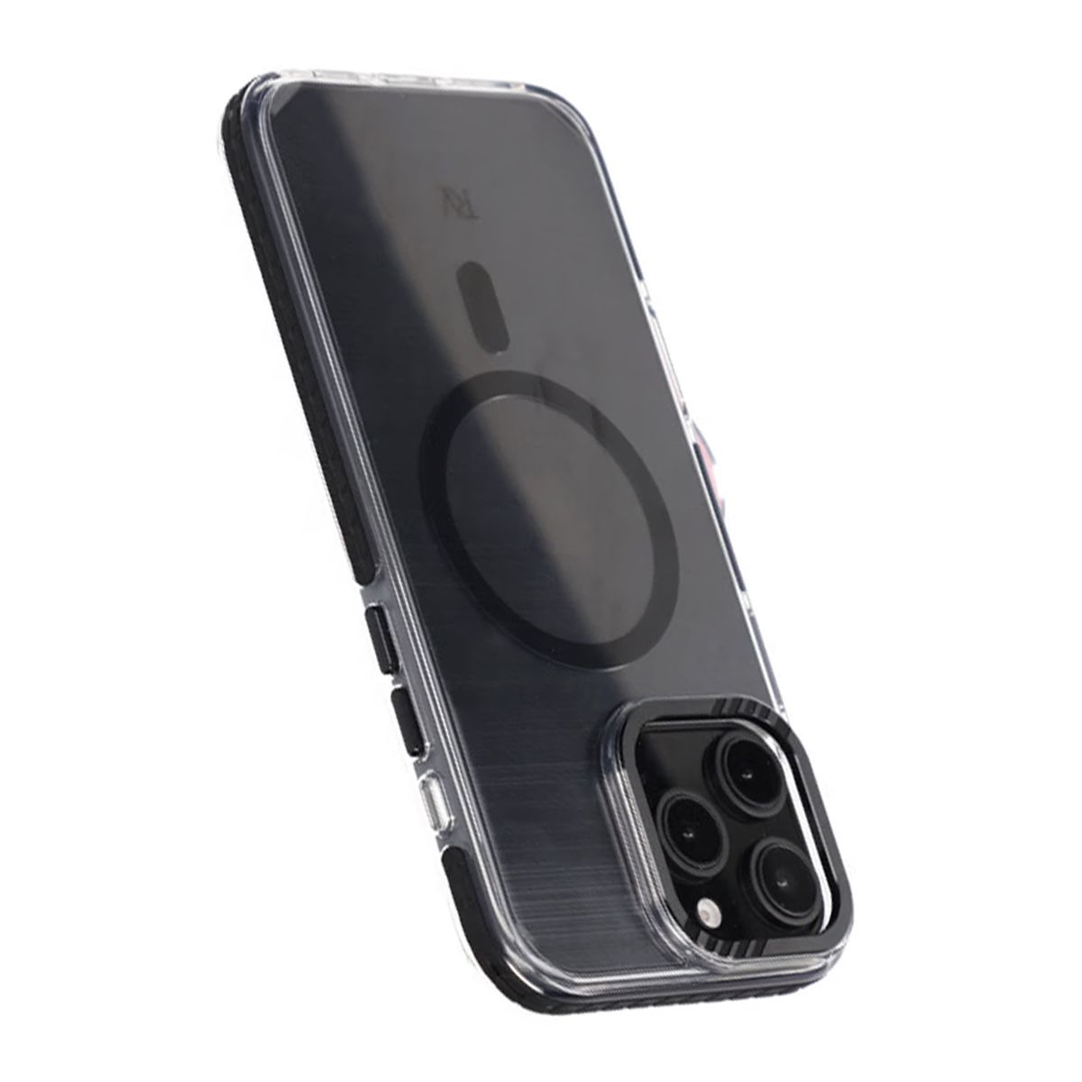 iPhone 16 Pro Max Rvelon Mobilskal Magnet Förstärkt - Svart image 4