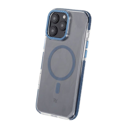 iPhone 16 Pro Max Rvelon Mobilskal Magnet Förstärkt - Blå image 4