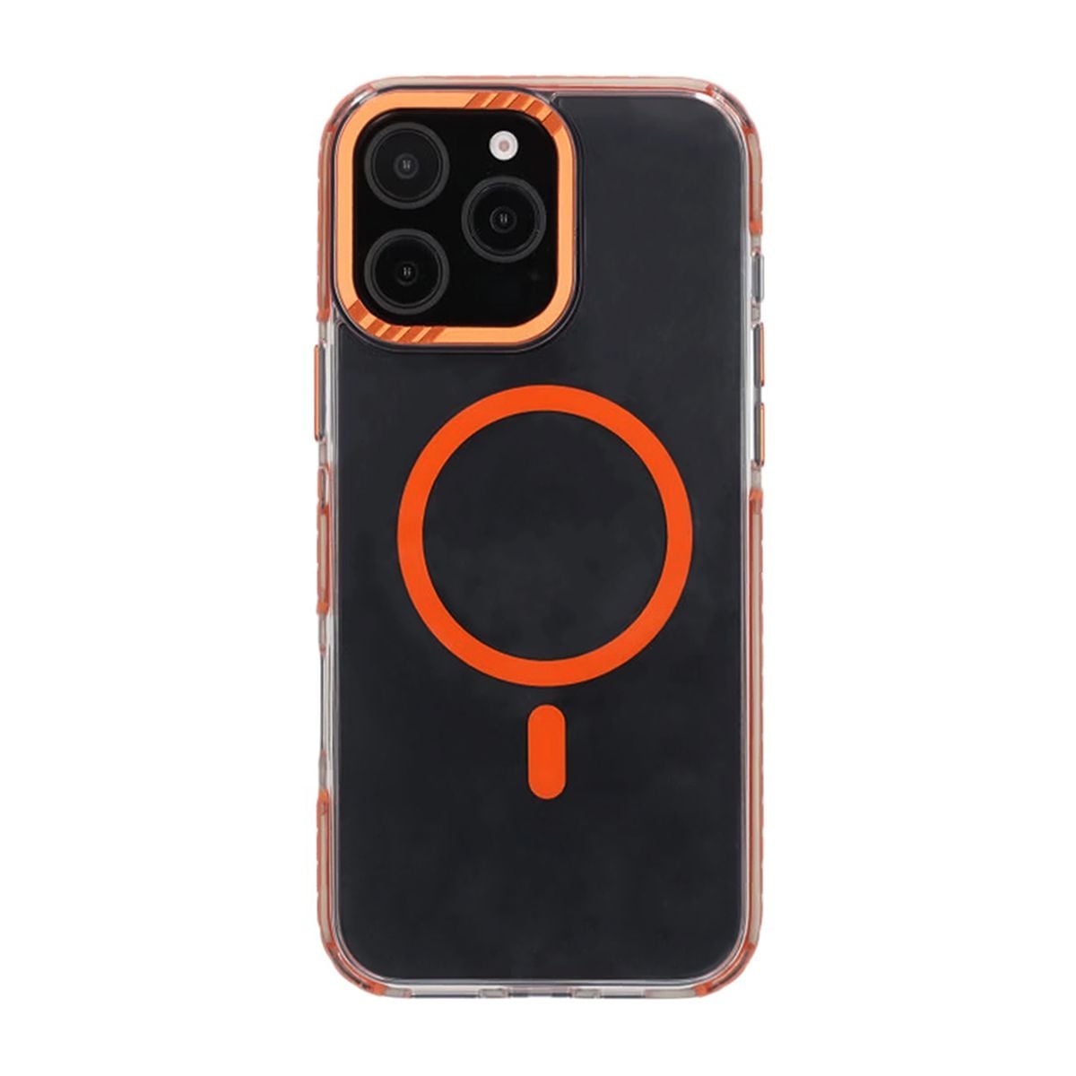 iPhone 16 Pro Max Rvelon Mobilskal Magnet Förstärkt - Orange image 3