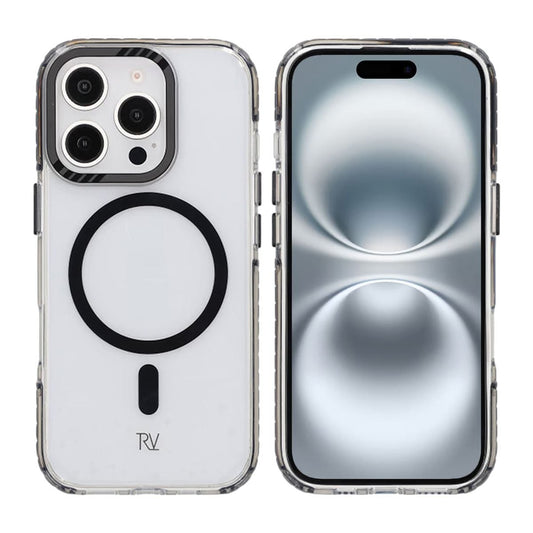 iPhone 16 Pro Rvelon Mobilskal Magnet Förstärkt - Svart image 1