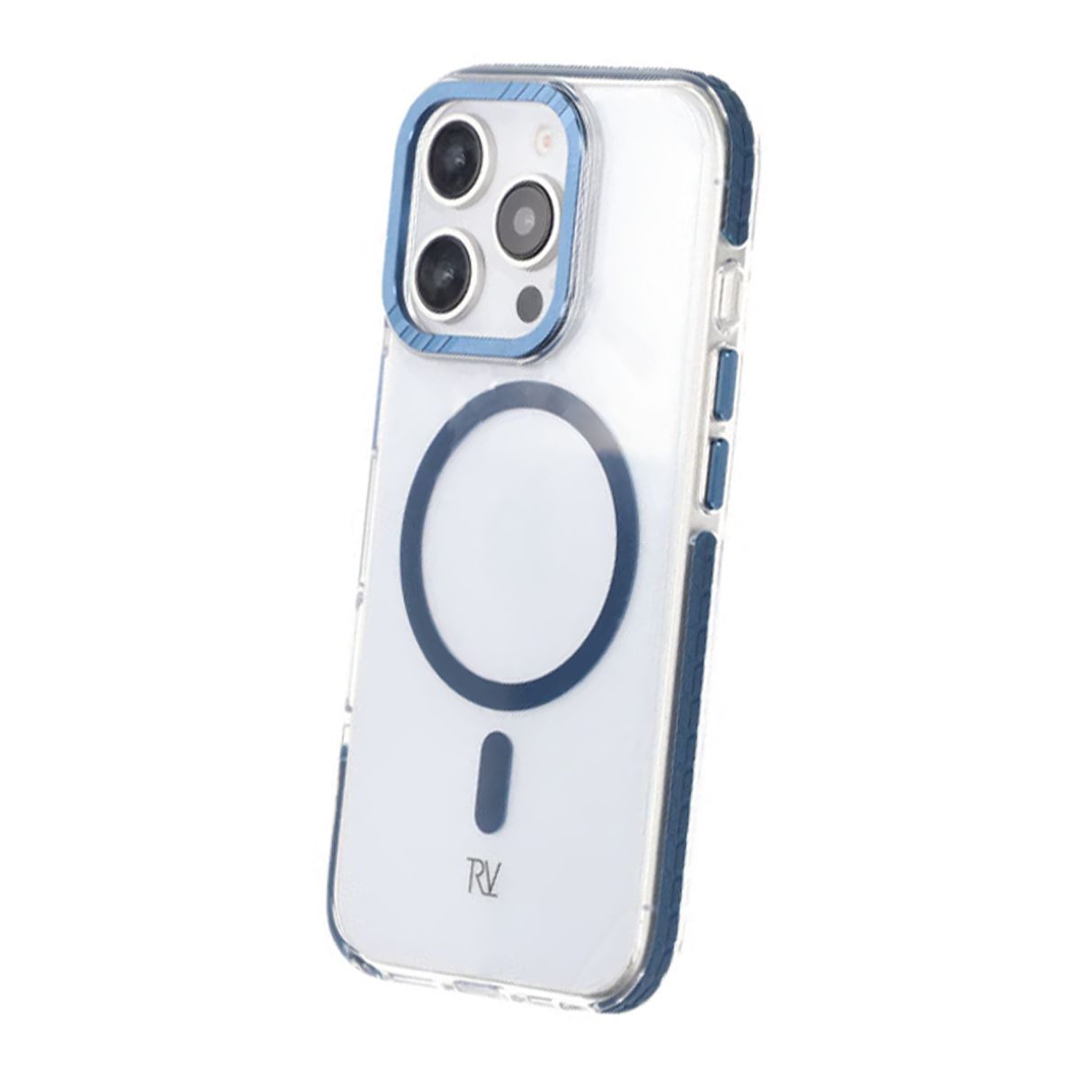 iPhone 16 Pro Rvelon Mobilskal Magnet Förstärkt - Blå image 4