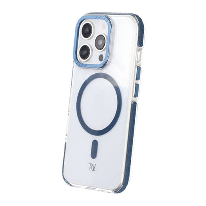 iPhone 16 Pro Rvelon Mobilskal Magnet Förstärkt - Blå image 4