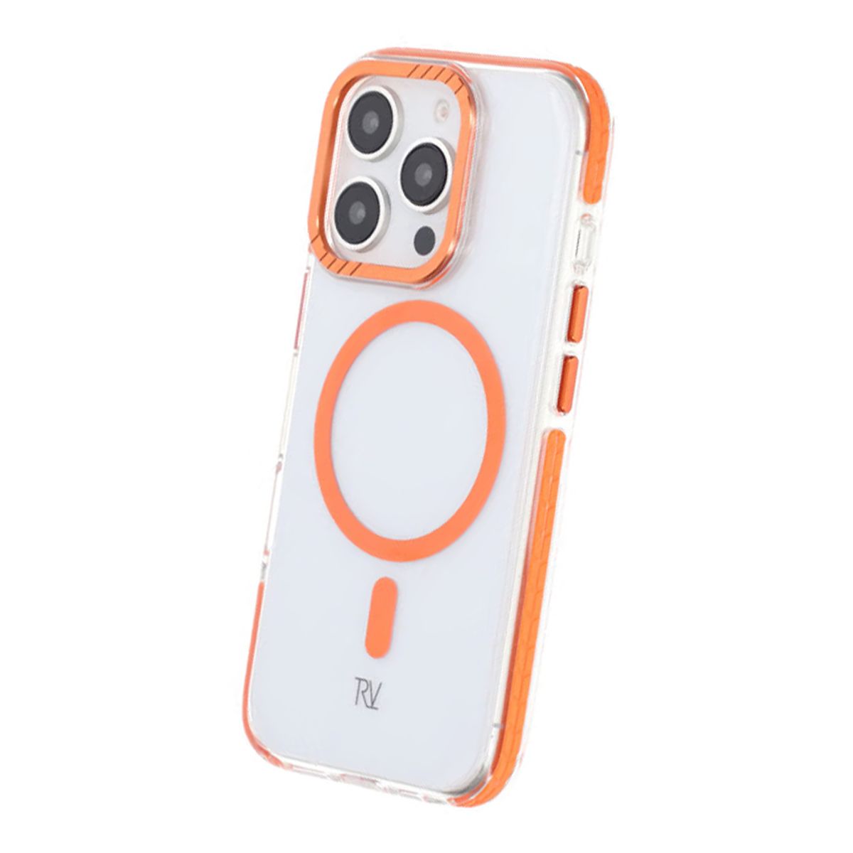 iPhone 16 Pro Rvelon Mobilskal Magnet Förstärkt - Orange image 4
