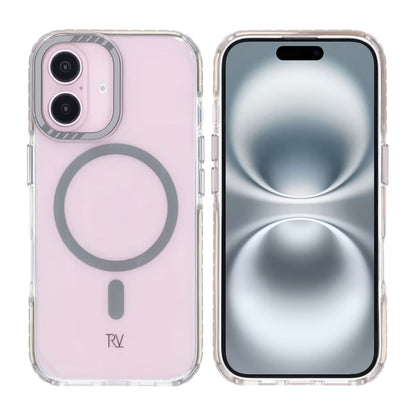 iPhone 16 Rvelon Mobilskal Magnet Förstärkt - Grå image 1