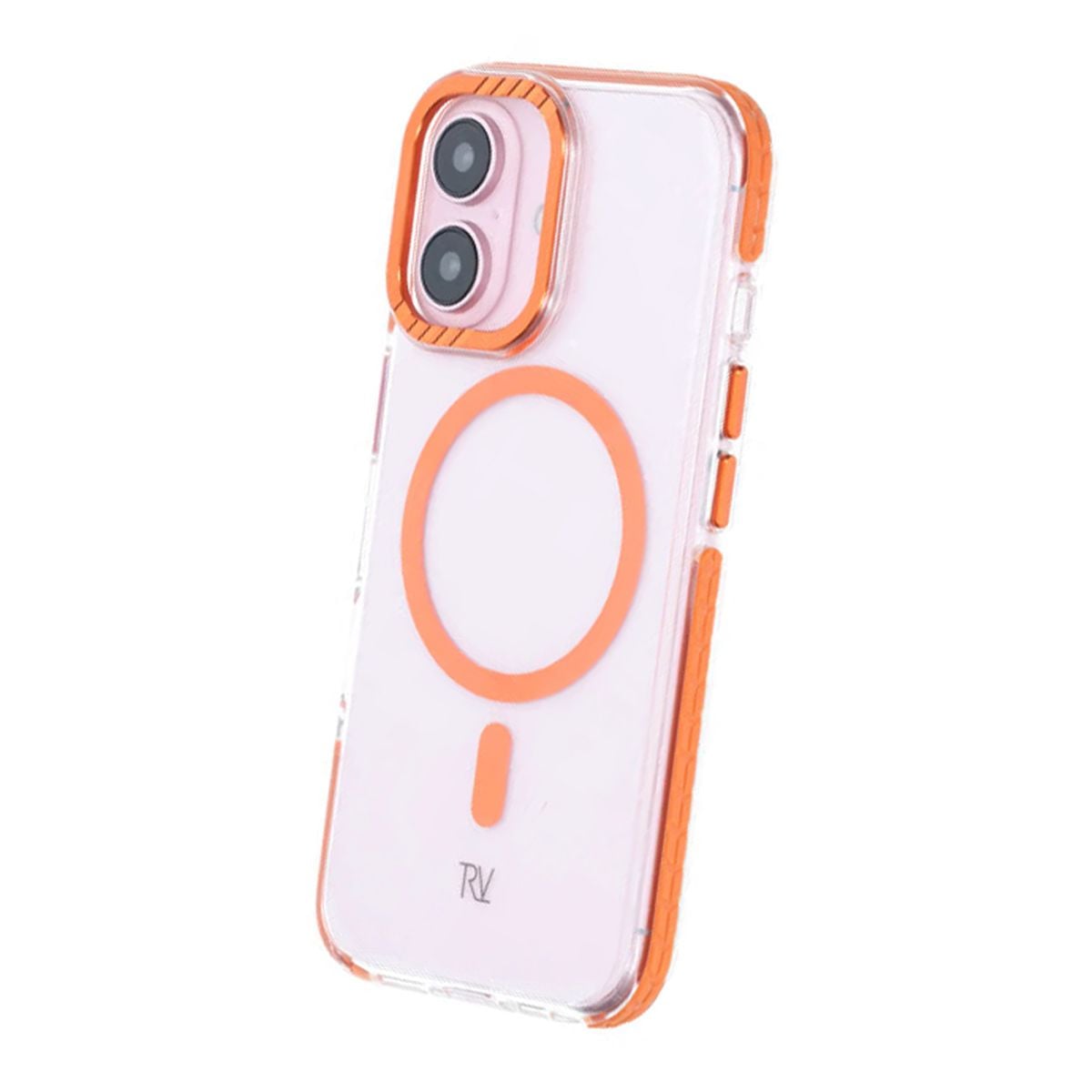 iPhone 16 Rvelon Mobilskal Magnet Förstärkt - Orange image 4