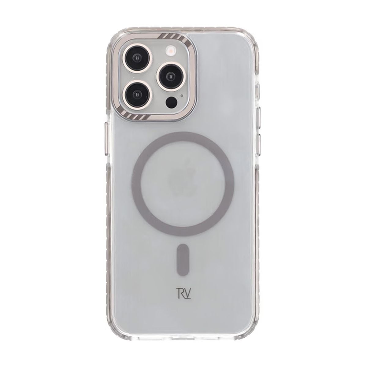 iPhone 15 Pro Max Rvelon Mobilskal Magnet Förstärkt - Grå image 3