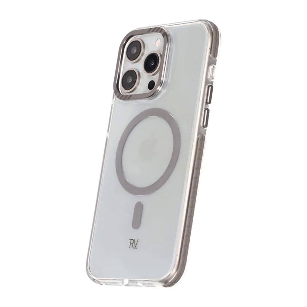 iPhone 15 Pro Rvelon Mobilskal Magnet Förstärkt - Grå image 5