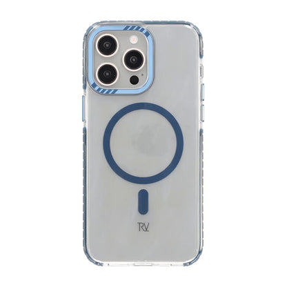 iPhone 15 Pro Rvelon Mobilskal Magnet Förstärkt - Blå image 3