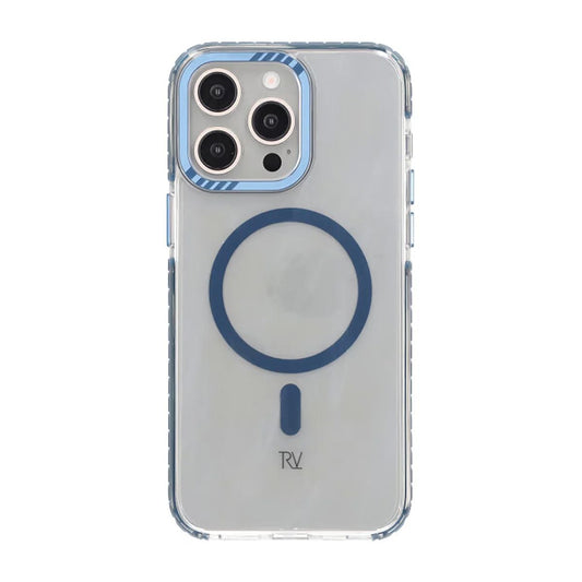 iPhone 15 Pro Rvelon Mobilskal Magnet Förstärkt - Blå image 3