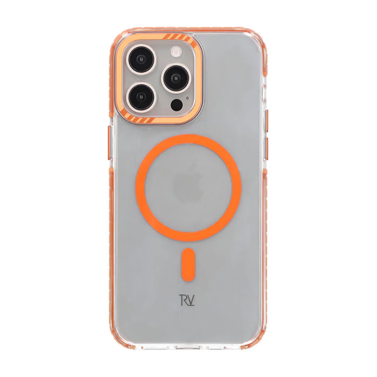 iPhone 15 Pro Rvelon Mobilskal Magnet Förstärkt - Orange image 3