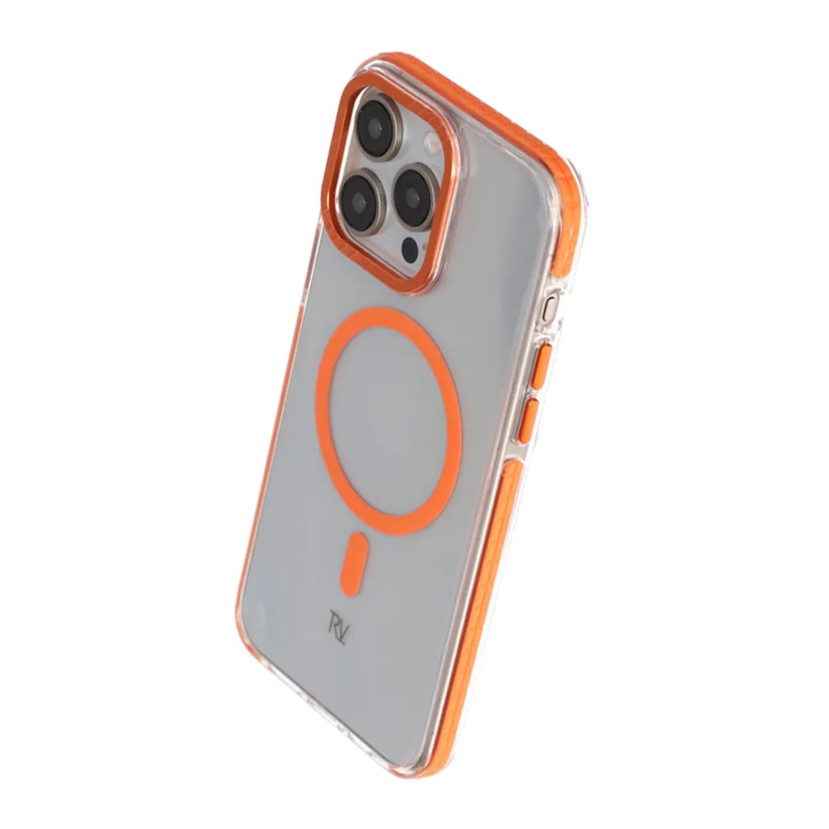 iPhone 15 Pro Rvelon Mobilskal Magnet Förstärkt - Orange image 5