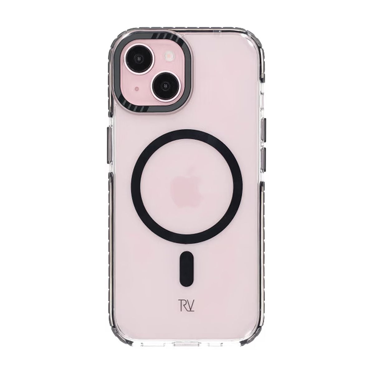 iPhone 15 Rvelon Mobilskal Magnet Förstärkt - Svart image 3