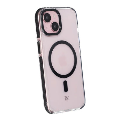iPhone 15 Rvelon Mobilskal Magnet Förstärkt - Svart image 5