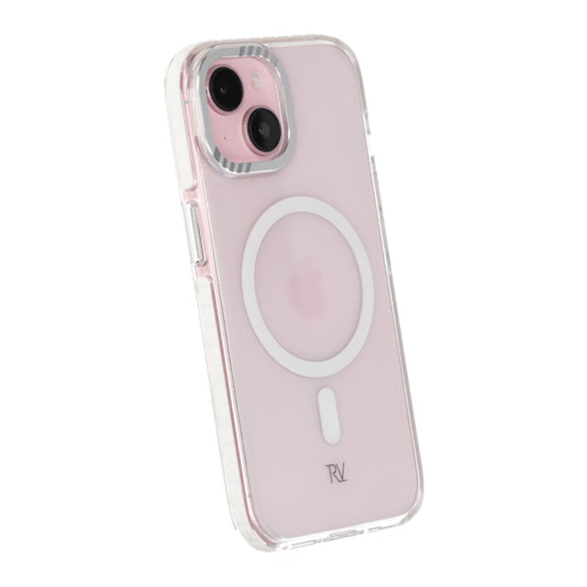 iPhone 15 Rvelon Mobilskal Magnet Förstärkt - Vit image 5
