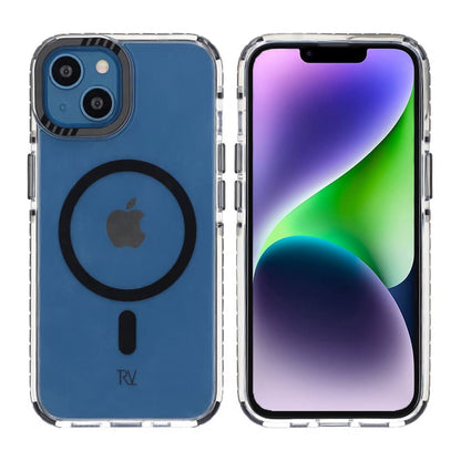 iPhone 13/14 Rvelon Mobilskal Magnet Förstärkt - Svart image 1
