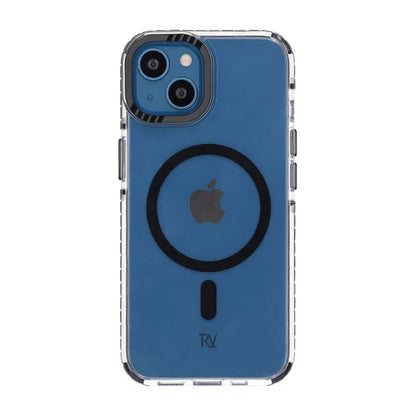 iPhone 13/14 Rvelon Mobilskal Magnet Förstärkt - Svart image 3