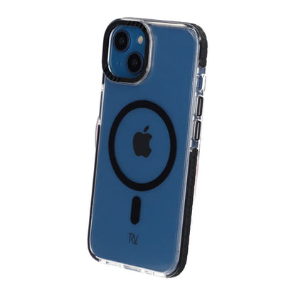 iPhone 13/14 Rvelon Mobilskal Magnet Förstärkt - Svart image 4